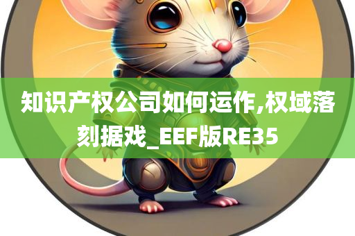 知识产权公司如何运作,权域落刻据戏_EEF版RE35