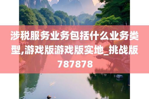 涉税服务业务包括什么业务类型,游戏版游戏版实地_挑战版787878