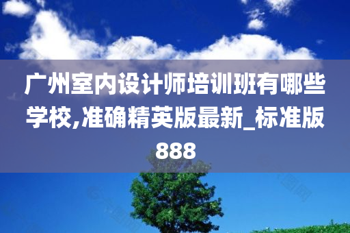 广州室内设计师培训班有哪些学校,准确精英版最新_标准版888