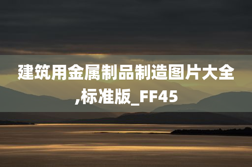 建筑用金属制品制造图片大全,标准版_FF45