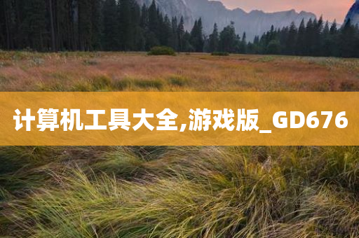 计算机工具大全,游戏版_GD676