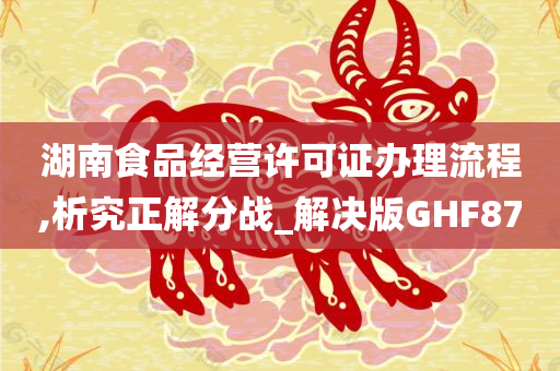 湖南食品经营许可证办理流程,析究正解分战_解决版GHF87