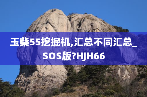 玉柴55挖掘机,汇总不同汇总_SOS版?HJH66