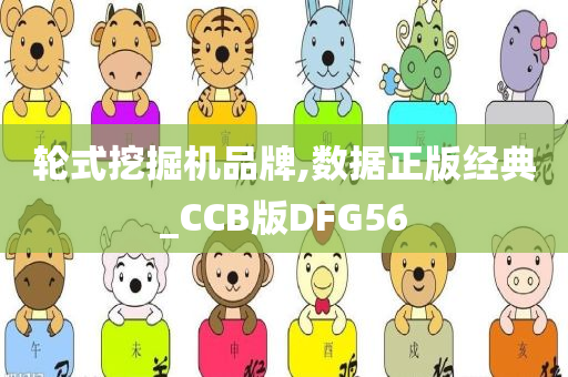 轮式挖掘机品牌,数据正版经典_CCB版DFG56