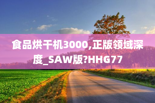 食品烘干机3000,正版领域深度_SAW版?HHG77