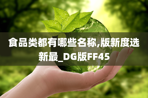 食品类都有哪些名称,版新度选新最_DG版FF45