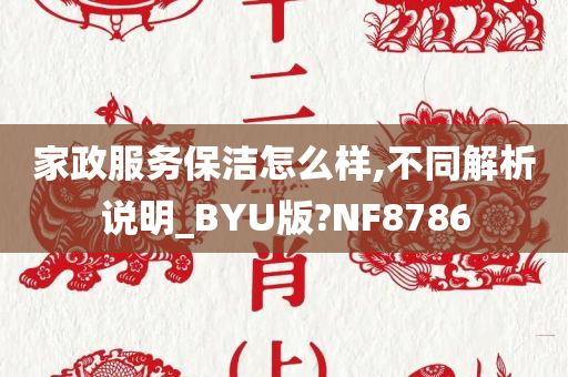 家政服务保洁怎么样,不同解析说明_BYU版?NF8786