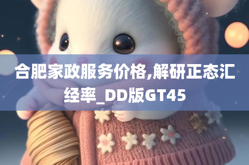 合肥家政服务价格,解研正态汇经率_DD版GT45