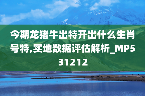 今期龙猪牛出特开出什么生肖号特,实地数据评估解析_MP531212