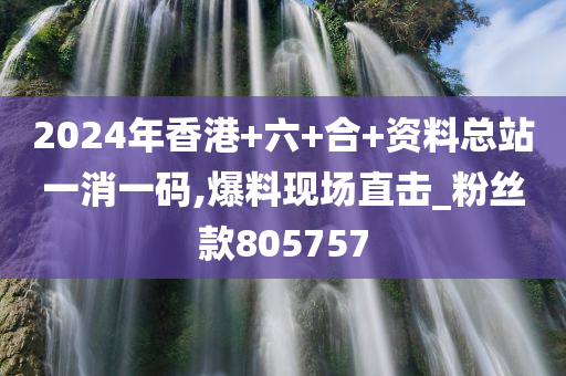 2024年香港+六+合+资料总站一消一码,爆料现场直击_粉丝款805757