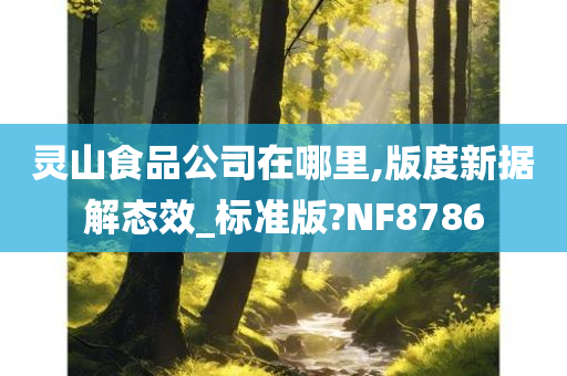 灵山食品公司在哪里,版度新据解态效_标准版?NF8786