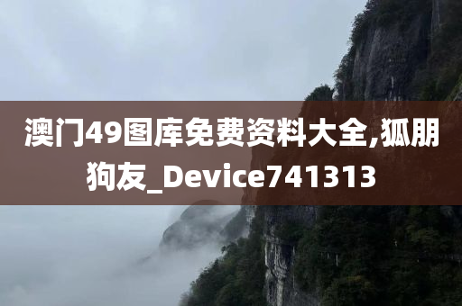 澳门49图库免费资料大全,狐朋狗友_Device741313