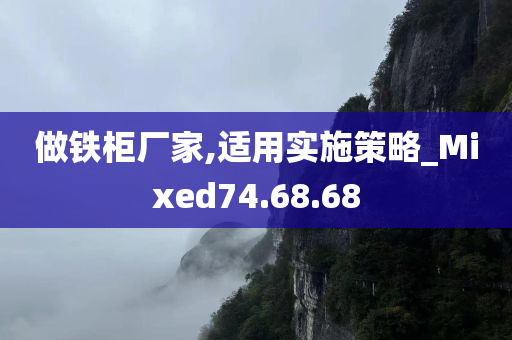 做铁柜厂家,适用实施策略_Mixed74.68.68