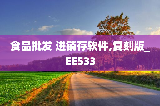 食品批发 进销存软件,复刻版_EE533