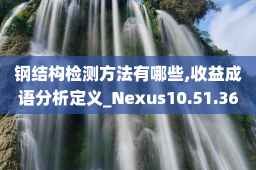 钢结构检测方法有哪些,收益成语分析定义_Nexus10.51.36