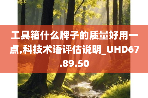 工具箱什么牌子的质量好用一点,科技术语评估说明_UHD67.89.50