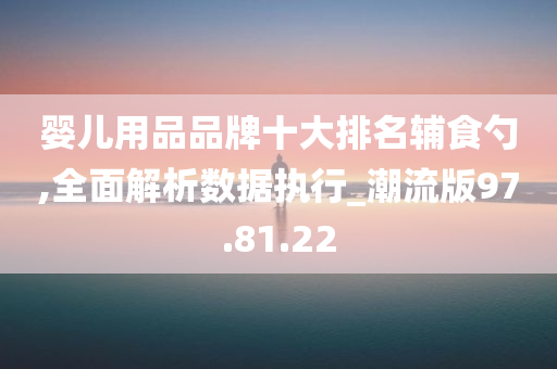 婴儿用品品牌十大排名辅食勺,全面解析数据执行_潮流版97.81.22