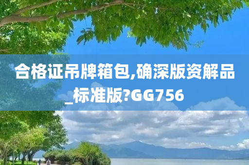 合格证吊牌箱包,确深版资解品_标准版?GG756