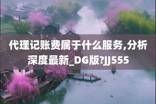 代理记账费属于什么服务,分析深度最新_DG版?JJ555