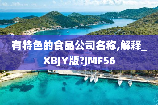 有特色的食品公司名称,解释_XBJY版?JMF56