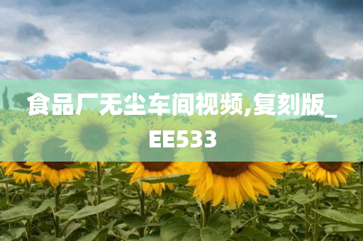 食品厂无尘车间视频,复刻版_EE533