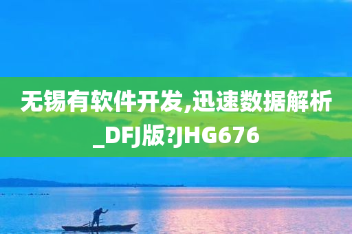 无锡有软件开发,迅速数据解析_DFJ版?JHG676