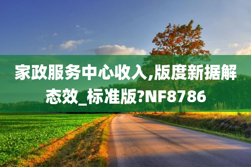 家政服务中心收入,版度新据解态效_标准版?NF8786