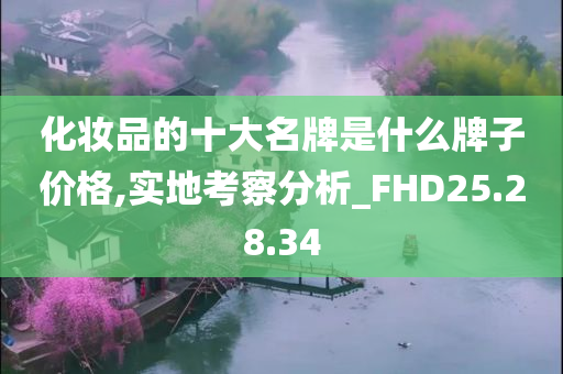 化妆品的十大名牌是什么牌子价格,实地考察分析_FHD25.28.34