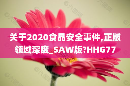 关于2020食品安全事件,正版领域深度_SAW版?HHG77