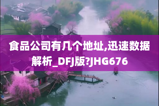 食品公司有几个地址,迅速数据解析_DFJ版?JHG676