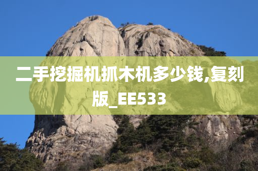 二手挖掘机抓木机多少钱,复刻版_EE533