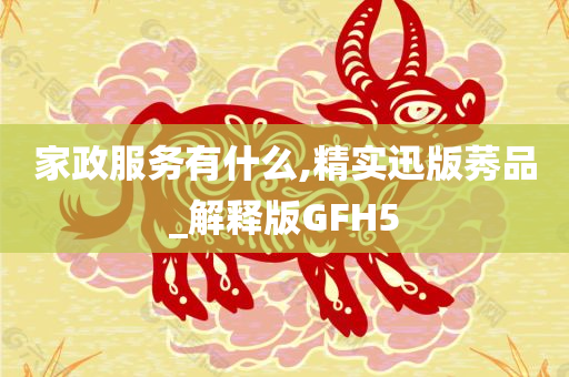 家政服务有什么,精实迅版莠品_解释版GFH5