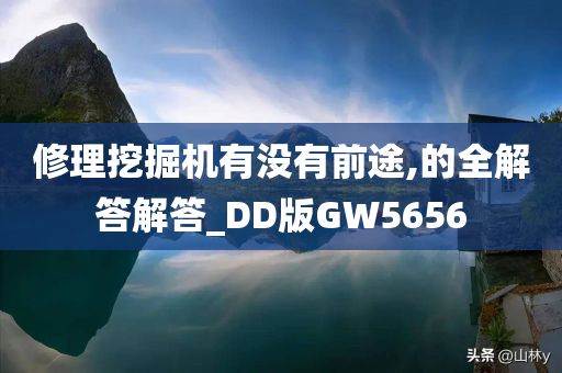 修理挖掘机有没有前途,的全解答解答_DD版GW5656