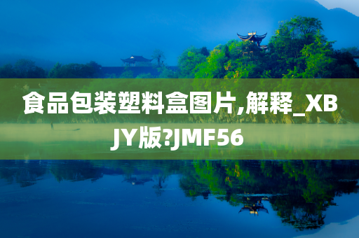 食品包装塑料盒图片,解释_XBJY版?JMF56