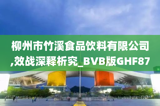 柳州市竹溪食品饮料有限公司,效战深释析究_BVB版GHF87