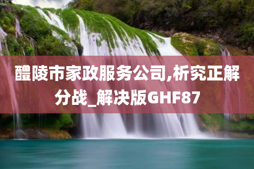 醴陵市家政服务公司,析究正解分战_解决版GHF87