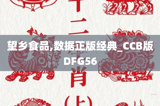 望乡食品,数据正版经典_CCB版DFG56