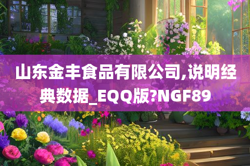 山东金丰食品有限公司,说明经典数据_EQQ版?NGF89