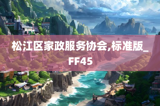 松江区家政服务协会,标准版_FF45