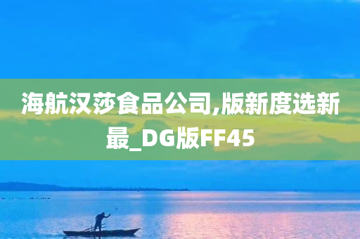 海航汉莎食品公司,版新度选新最_DG版FF45