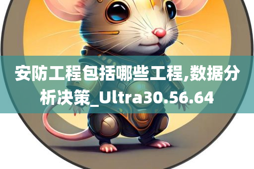 安防工程包括哪些工程,数据分析决策_Ultra30.56.64