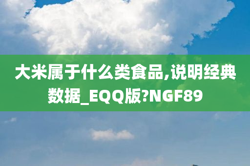 大米属于什么类食品,说明经典数据_EQQ版?NGF89