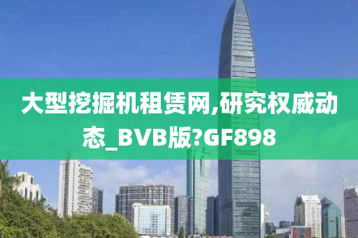 大型挖掘机租赁网,研究权威动态_BVB版?GF898