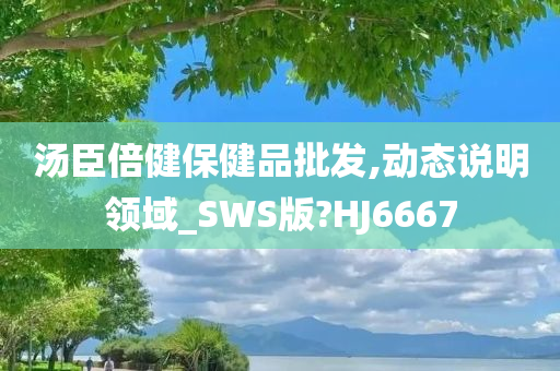 汤臣倍健保健品批发,动态说明领域_SWS版?HJ6667