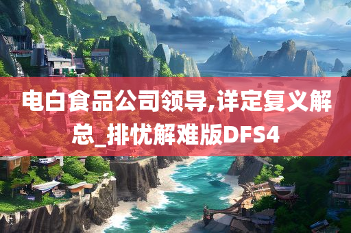 电白食品公司领导,详定复义解总_排忧解难版DFS4