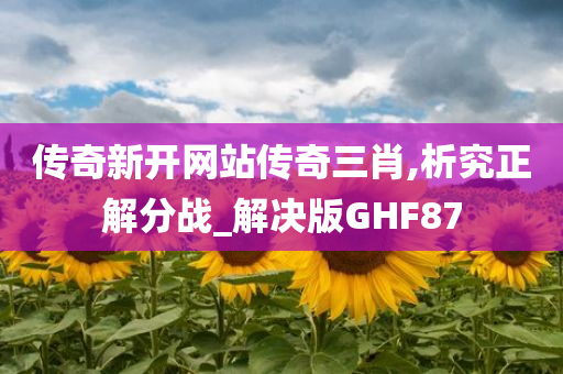 传奇新开网站传奇三肖,析究正解分战_解决版GHF87