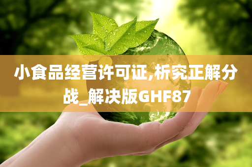 小食品经营许可证,析究正解分战_解决版GHF87