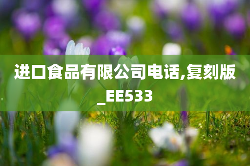 进口食品有限公司电话,复刻版_EE533