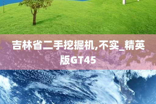 吉林省二手挖掘机,不实_精英版GT45