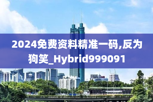 2024免费资料精准一码,反为狗笑_Hybrid999091